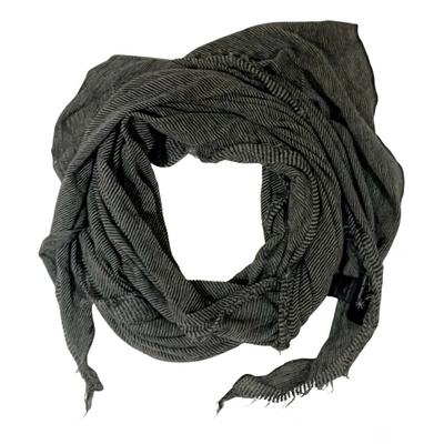 Pre-owned Isabel Marant Wool Scarf In Grey