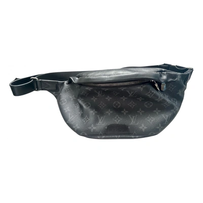 Bum bag / sac ceinture leather handbag Louis Vuitton Black in Leather -  35225881