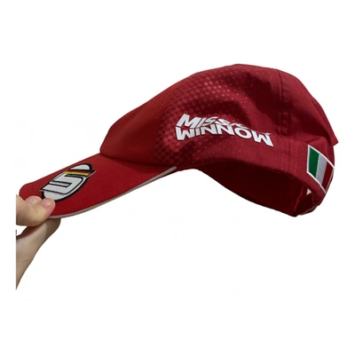 Pre-owned Puma Hat In Red