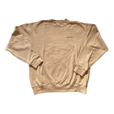 Pre-owned Sporty And Rich Sweatshirt In Beige