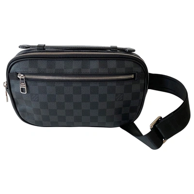 Pre-owned Louis Vuitton Bum Bag / Sac Ceinture Cloth Handbag In Black |  ModeSens