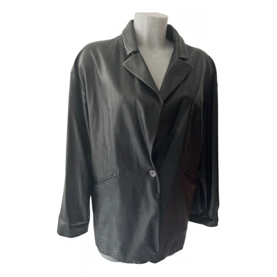 Pre-owned Mm6 Maison Margiela Short Vest In Black