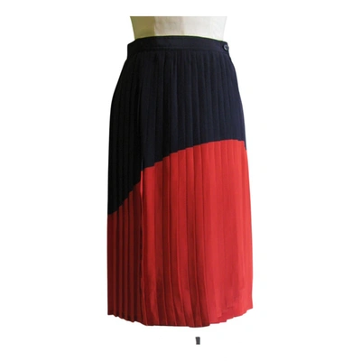Pre-owned Jill Stuart Silk Mid-length Skirt In Multicolour