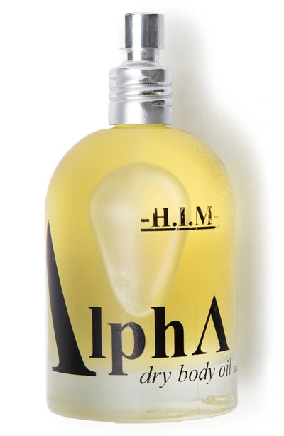 Shop Himistry Naturals H.i.m.-istry Naturals Alpha Dry Body Oil, 4 oz