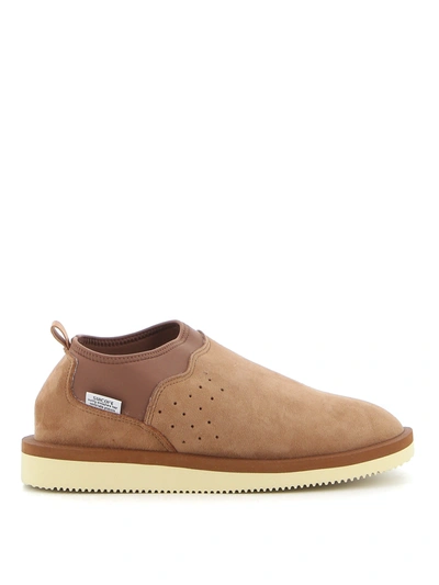 Shop Suicoke Ron-m2ab-mid Sneakers In Brown