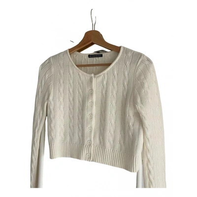 Pre-owned Brandy Melville Cardigan In White | ModeSens