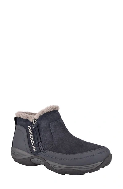 Shop Easy Spirit Epic Water Resistant Ankle Boot In Navy