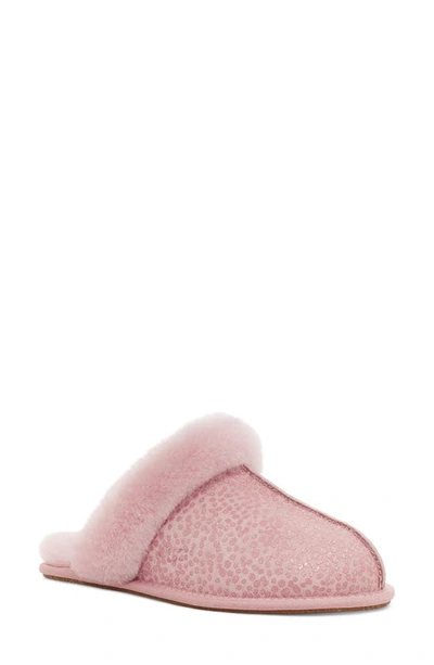 Shop Ugg Scuffette Ii Slipper In Shell Sparkle Spots