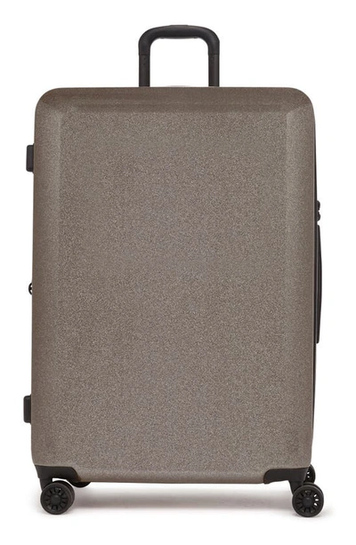 Calpak Medora Glitter 28 inch Hardshell Spinner Suitcase In
