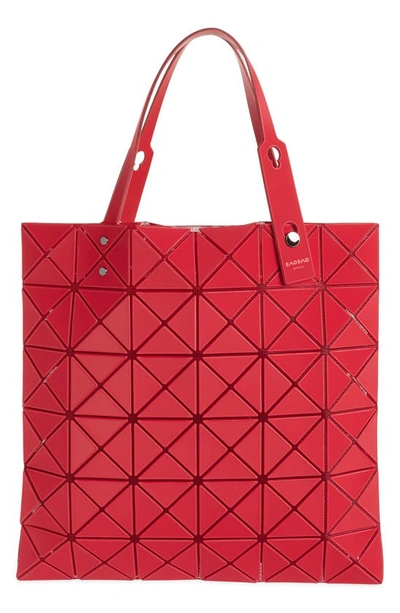 Shop Bao Bao Issey Miyake Lucent Prism Tote In Red