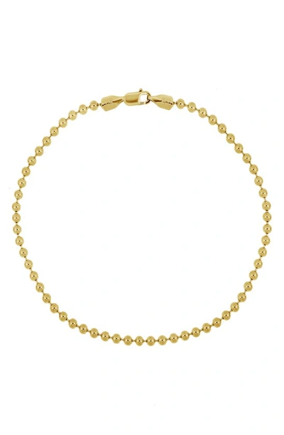 Shop Bony Levy 14k Gold Beaded Bracelet In 14k Yellow Gold