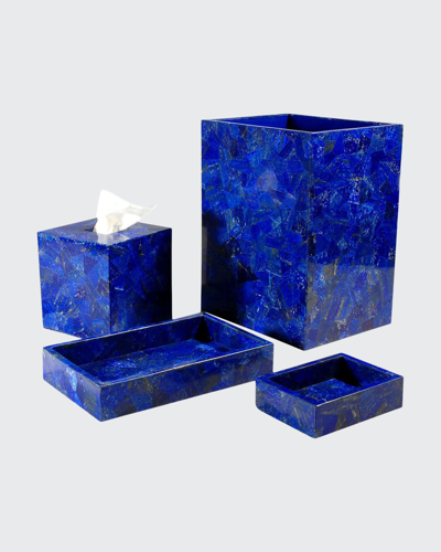 Shop Mike & Ally Taj Lapis Wastebasket