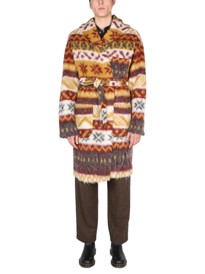 Shop Engineered Garments Mohair Blend Sweater In Multicolor
