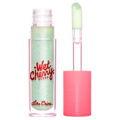 Shop Lime Crime Wet Cherry Lip Gloss (various Shades) In Minty Cherry