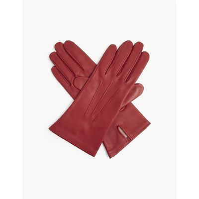 Shop Dents Womens Berry Felicity Leather Gloves