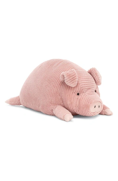 Shop Jellycat Doopity Pig Stuffed Animal In Pink