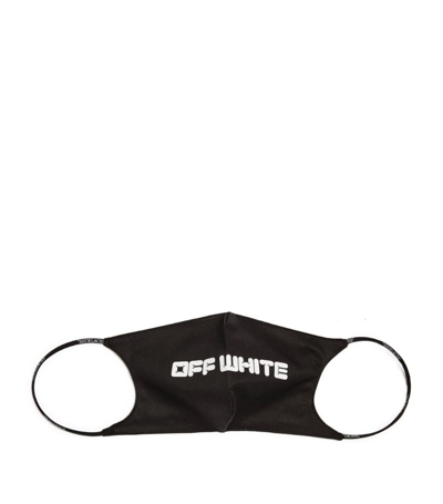 Shop Off-white Arrows Font Face Covering In Black