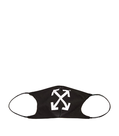 Shop Off-white Arrows Face Covering In Black