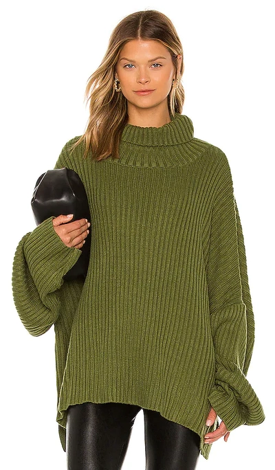 Shop Lblc The Label Casey Sweater In Green