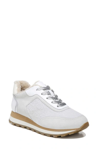 Shop Veronica Beard Hartley 2 Sneaker In Snow/ Coco/ White/ Silver