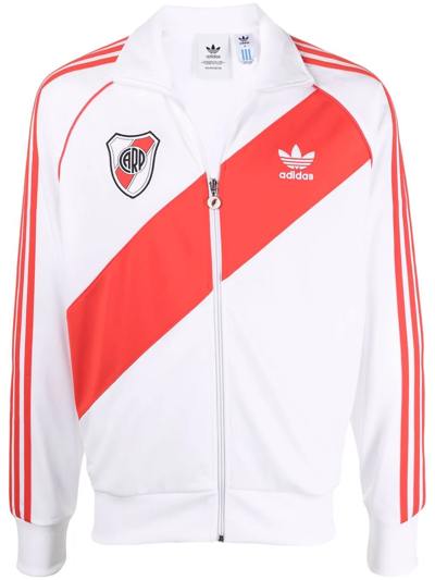 Adidas Originals Carp Soccer-team Jacket In Weiss | ModeSens