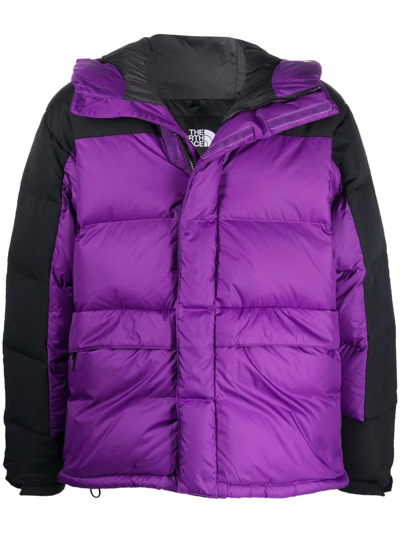 Shop The North Face Two-tone Padded Jacket In Violett