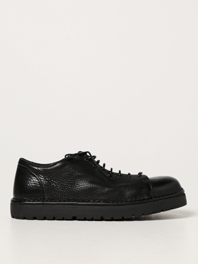 Shop Marsèll Pallottola Pedula Derby Shoes In Volonata Leather In Black
