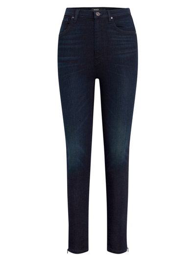 Shop Hudson Women's Centerfold High-rise Skinny Jeans In Turning Point
