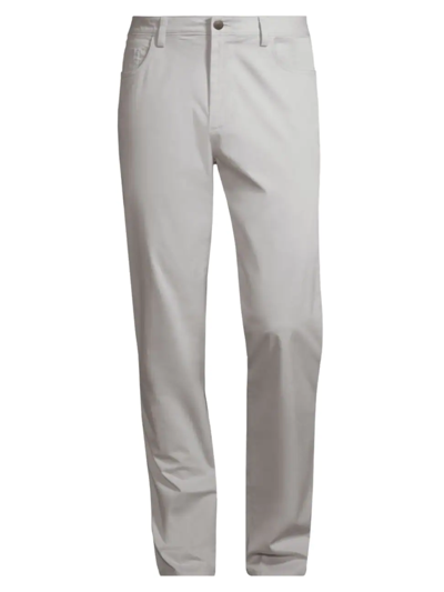 Shop Linksoul Crosby Cotton-blend Pants In Khaki