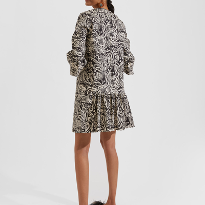 La Doublej 24/7 Heavy Cotton Stretch Dress In Fauve