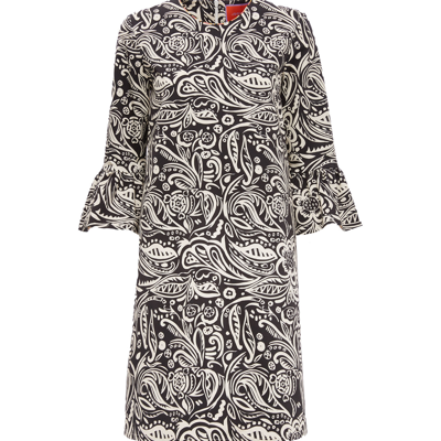 La Doublej 24/7 Heavy Cotton Stretch Dress In Fauve