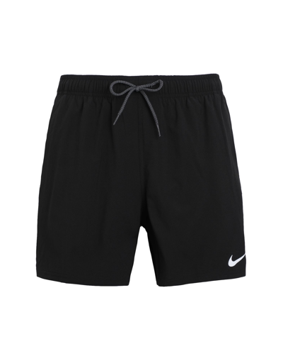 Shop Nike "5" Volley Short " Man Swim Trunks Black Size S Polyester, Elastane