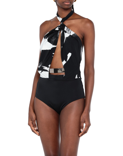 Shop Moeva Woman One-piece Swimsuit Black Size 10 Polyamide, Elastane