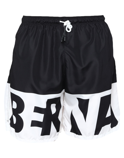 Shop Berna Beach Shorts And Pants In Black