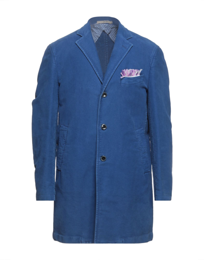 Shop Jerry Key Coats In Blue