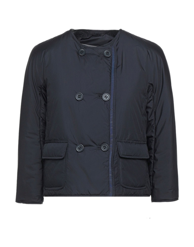 Shop Add Woman Jacket Midnight Blue Size 6 Polyester