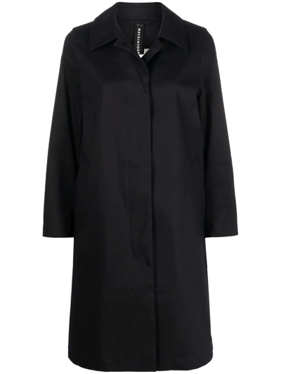 Shop Mackintosh Banton Raintec Coat In Black