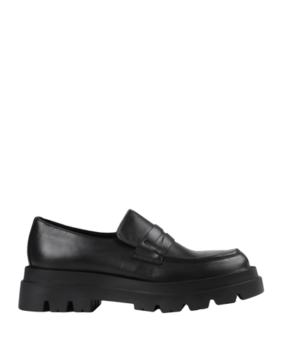 Shop Lemaré Woman Loafers Black Size 10 Soft Leather
