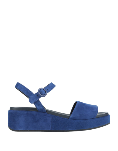 Shop Camper Sandals In Bright Blue