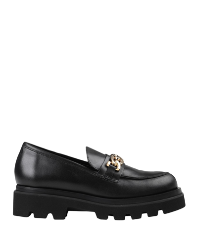 Shop Alohas Woman Loafers Black Size 9 Soft Leather