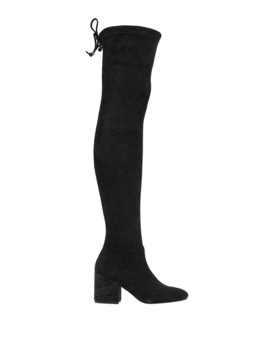 Shop Alma En Pena Knee Boots In Black