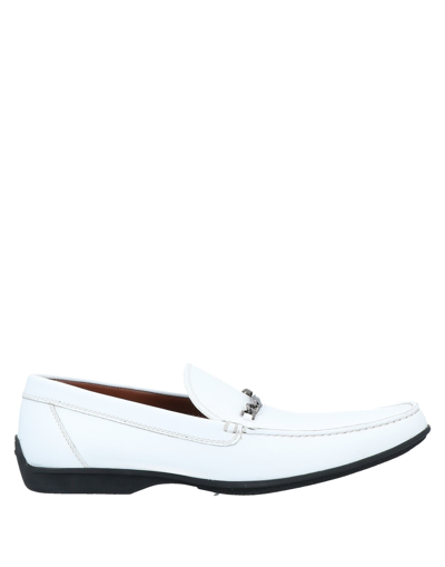 Shop A.testoni Loafers In White