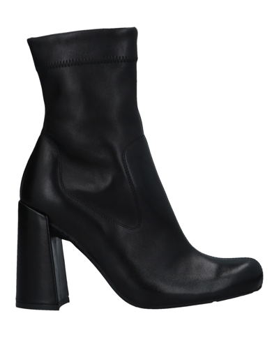 Shop Pedro Garcia Ankle Boots In Black