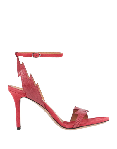 Shop Isabel Marant Sandals In Red