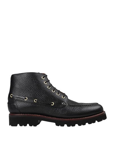 Shop Grenson Easton Man Ankle Boots Black Size 9 Soft Leather