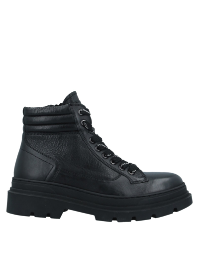 Shop Cafènoir Ankle Boots In Black