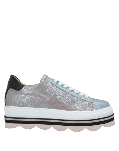 Shop Laura Bellariva Sneakers In Silver