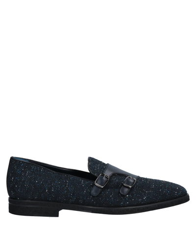 Shop A.testoni Loafers In Dark Blue