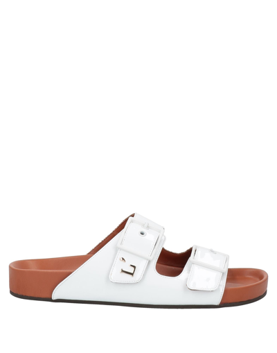 Shop L'autre Chose Sandals In White