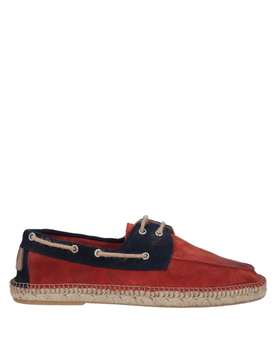 Shop Lagoa Loafers In Rust